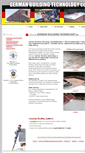 Mobile Screenshot of germanbuildingtechnology.co.za